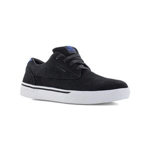 NWT Volcom Unisex Black Suede Composite Toe Skater Style Work Shoes - M8, W10
